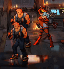 Streets Of Rage Nora GIF