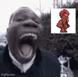 I have made some gifs for the Offical Terraria discord, here are some of them (pretty sure this counts as a meme) : r/Terraria