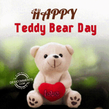 Happy Teddy Bear Day हैप्पी GIF - Happy Teddy Bear Day हैप्पी टेडीबियर GIFs