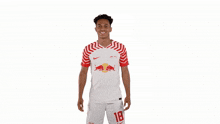 pointing at my jersey f%C3%A1bio carvalho rb leipzig pointing at myself pointing at my back
