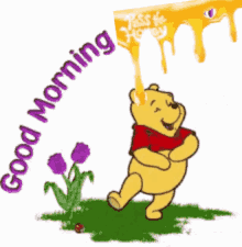 Good Morning GIF - Good Morning Pooh GIFs