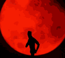 Blood Moon Eclipse GIF - Blood Moon Eclipse Ricardo Fort GIFs
