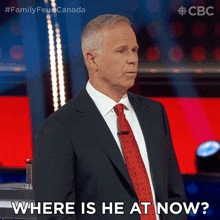 Where Is He At Now Gerry Dee GIF - Where Is He At Now Gerry Dee Family Feud Canada GIFs