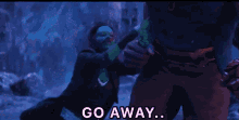 Thanos Gamora GIF - Thanos Gamora Go Away GIFs