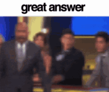 Great Answer Steve Harvey GIF - Great Answer Steve Harvey Wrong Answer GIFs