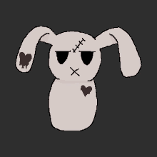 Emo Gothic GIF - Emo Gothic Bunny GIFs