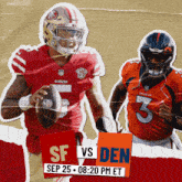 Denver Broncos Vs. San Francisco 49ers Pre Game GIF - Nfl National Football League Football League GIFs