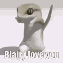 Blair I Love You Lizard Dance Blair GIF - Blair I Love You Lizard Dance Blair Lizard GIFs