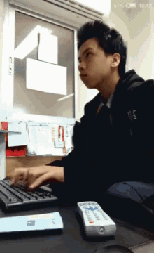 Typing Fast GIF