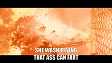She Wasn'T Lying That Ass Can Fart GIF - She Wasn'T Lying That Ass Can Fart Fecal Brap GIFs