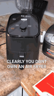Clearly You Dont Own An Air Fryer No_mosins GIF - Clearly You Dont Own An Air Fryer Air Fryer No_mosins GIFs