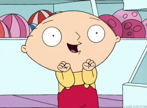Stewie Happy GIF - Family Guy Stewie Happy - Discover & Share GIFs