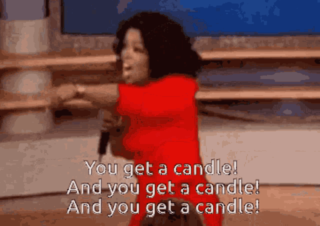 Candle Day Oprah GIF - Candle Day Oprah Get A Candle GIFs