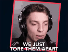 We Just Tore Them Apart We Defeat Them GIF - We Just Tore Them Apart We Defeat Them Ripped Them Down GIFs