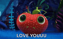 Cloudy With A Chance Of Meatballs Strawberry GIF - Cloudy With A Chance Of Meatballs Strawberry Fraise GIFs