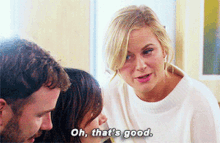 Parks And Rec Leslie Knope GIF - Parks And Rec Leslie Knope Oh Thats Good GIFs