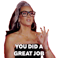 You Did A Great Job Michelle Visage Sticker - You Did A Great Job Michelle Visage Rupaul’s Drag Race Stickers