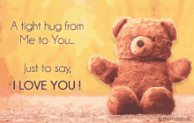 love you loved bear hug cute