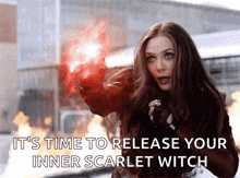 Scarlet Witch GIF - Scarlet Witch Fire GIFs