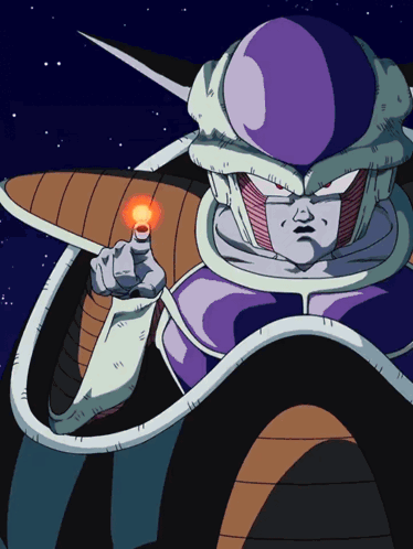 Agl Frieza First Form GIF Agl frieza First form Death beam Discover Share GIFs