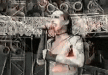 Marilyn Manson El Reverendo GIF - Marilyn Manson El Reverendo Heavy Metal GIFs