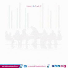 an advertisement for a company called klud portal