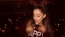 Ariana Grande Ariana GIF - Ariana Grande Ariana Santa Tell Me GIFs