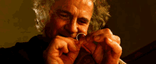 Bilbo Baggins Bilbo GIF - Bilbo Baggins Bilbo Ring GIFs