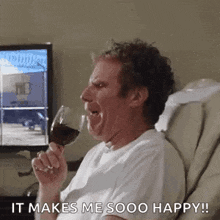Crying Drinking GIF - Crying Drinking Willferrell GIFs