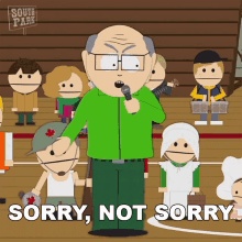 Sorry Not Sorry Mr Garrison GIF - Sorry Not Sorry Mr Garrison South Park GIFs