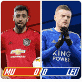 Manchester United F.C. Vs. Leicester City F.C. First Half GIF - Soccer Epl English Premier League GIFs