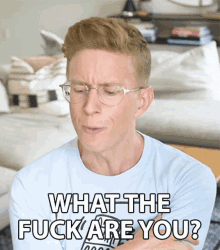 What The Fuck Are You Tyler Oakley GIF