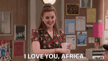 I Love You Africa Maggie Geha GIF - I Love You Africa Maggie Geha Abigail Spencer GIFs