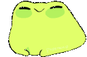 Froggy Wiggle Sticker