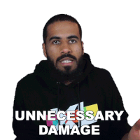 Unnecessary Damage Gaming Sticker - Unnecessary Damage Gaming Excel Esports Stickers