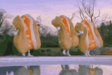 Dancing Hot Dogs Wieners GIF - Dancing Hot Dogs Wieners Frankfurters GIFs