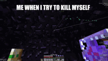 Me When I Try To Kill Myself Minecraft GIF - Me When I Try To Kill Myself Minecraft Glitchin GIFs