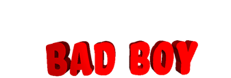 Bad Boy Bad Sticker - Bad Boy Bad Bad Kid Stickers