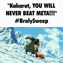 Broly Goku GIF