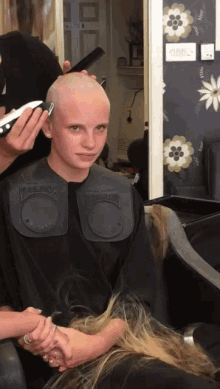 Shaving Head Brave GIF - Shaving Head Brave Charity GIFs