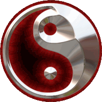 Yin Tang Symbol Sticker - Yin Tang Symbol Taijitu Stickers