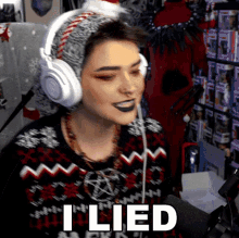 I Lied Ghoulbagel GIF - I Lied Ghoulbagel Its A Lie GIFs