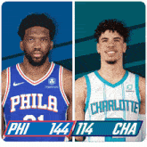 Philadelphia 76ers (144) Vs. Charlotte Hornets (114) Post Game GIF - Nba Basketball Nba 2021 GIFs