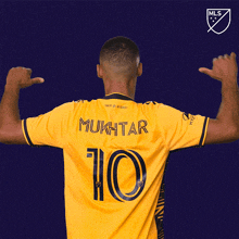 Showing Off Jersey Hany Mukhtar GIF - Showing Off Jersey Hany Mukhtar Nashville Sc GIFs