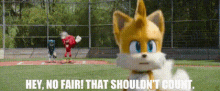 Sonic Movie2 Tails GIF - Sonic Movie2 Tails Hey No Fair GIFs