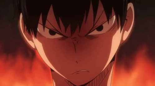 angry anime reaction gif