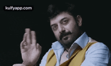 bye arvind swami hand waveing happy face see you