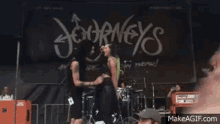 Andy Black With His Wife GIF - Andy Black With His Wife GIFs