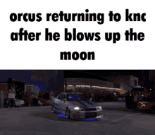 Orcus Blowing Up The Moon GIF