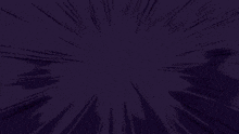 a person 's foot is standing in front of a purple object